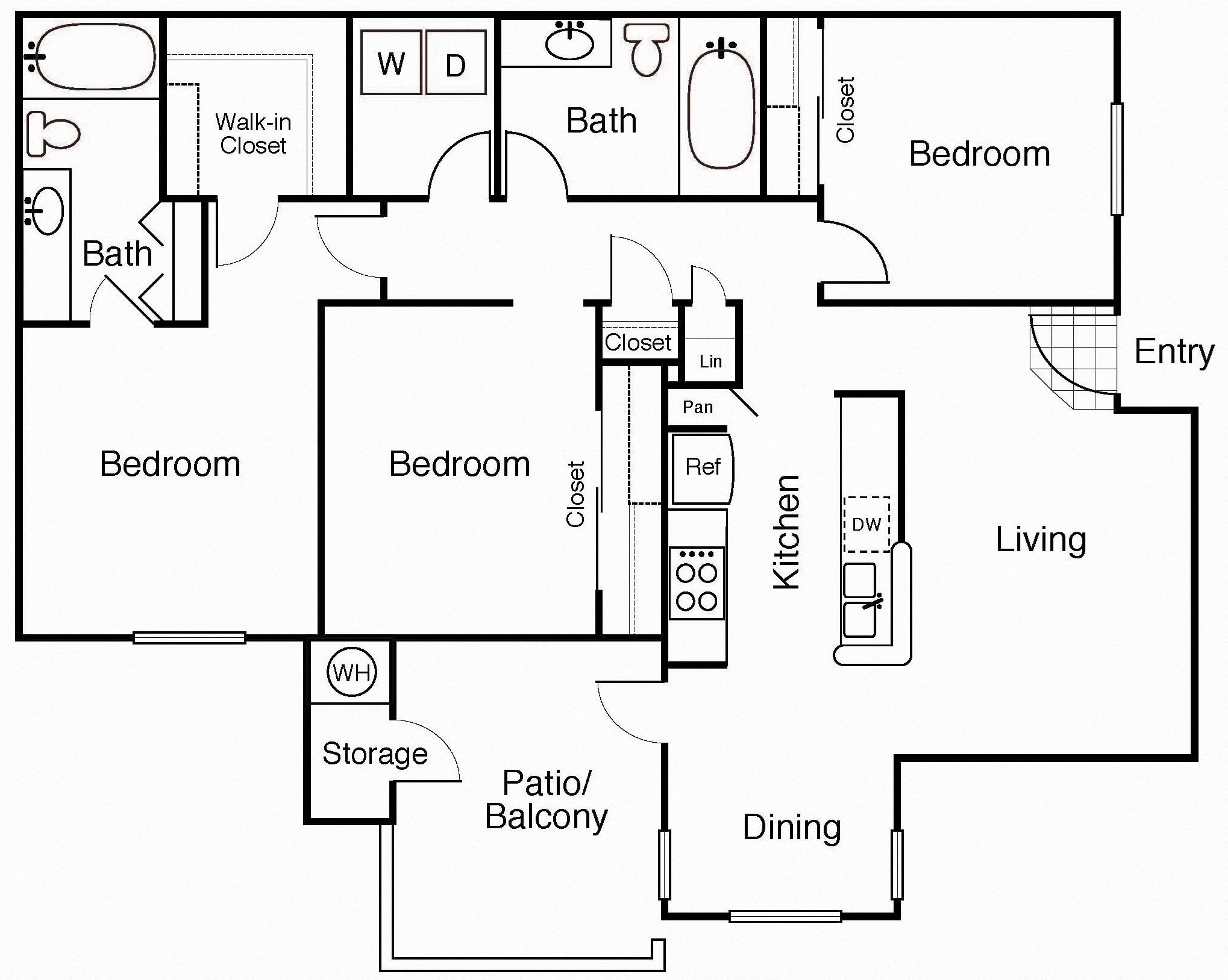 Park Meadow Floor Plan 3A Park Meadow Floor Plan 3A